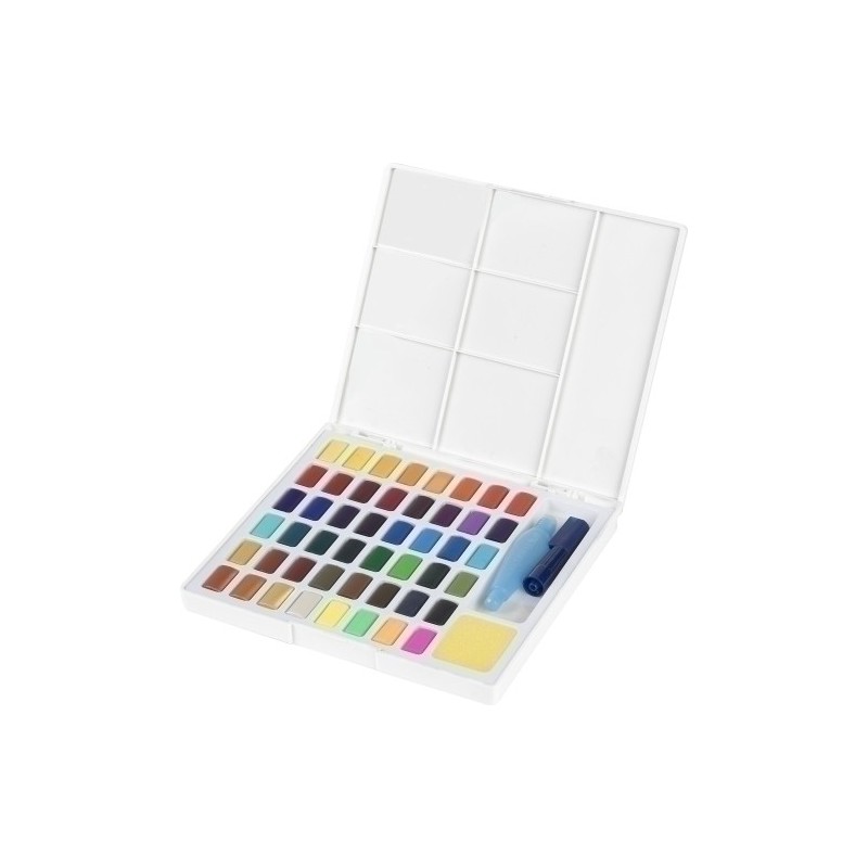 169748-ACUARELAS FABER CASTELL CREATIVE E/48 precio por 1 unidades