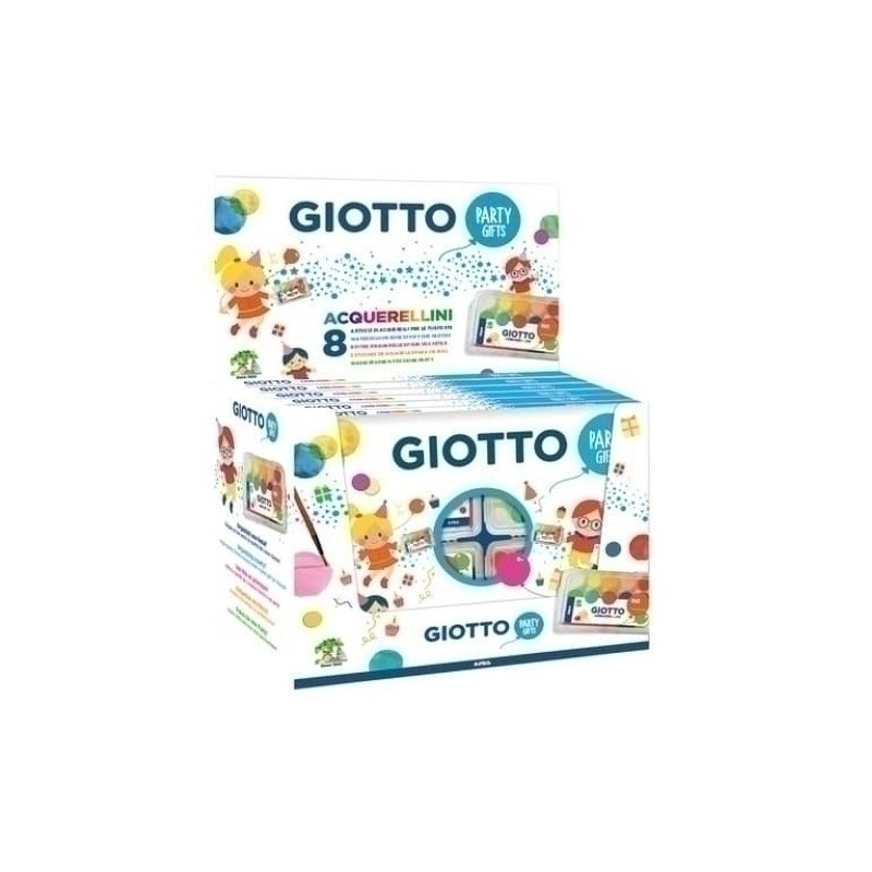 F315000-ACUARELAS GIOTTO PARTY GIFT C/120 precio por 1 unidades