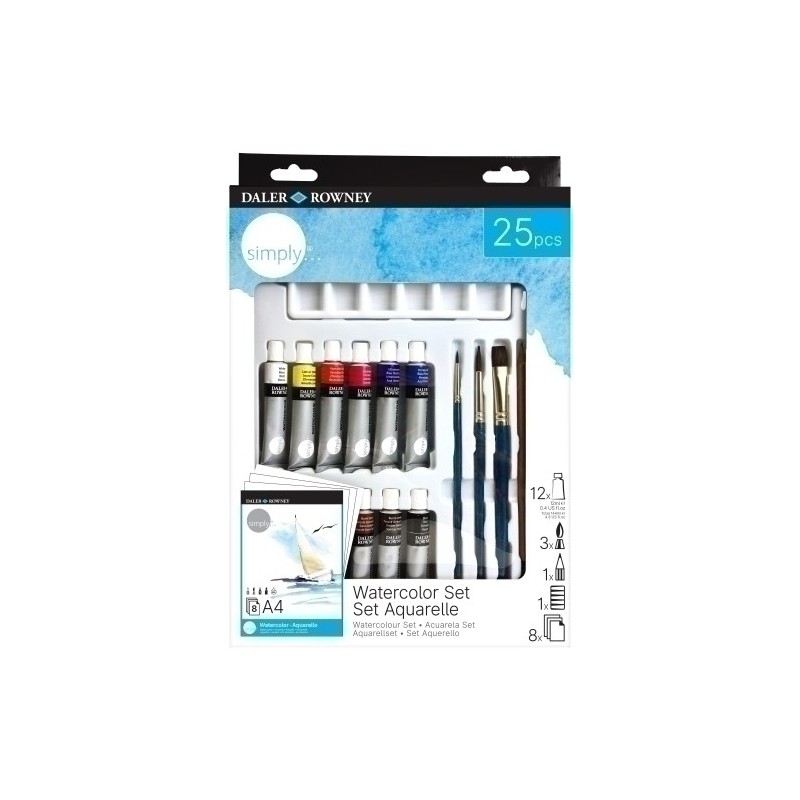 D134500410-ACUARELAS DALER ROWNEY SIMPLY SET.25 precio por 1 unidades