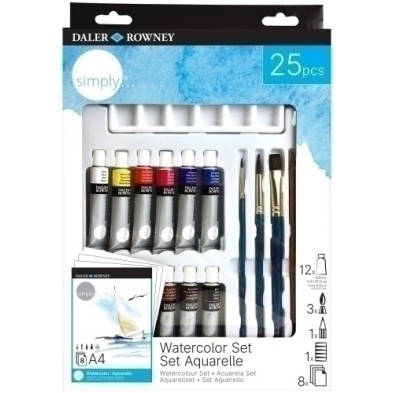 D134500410-ACUARELAS DALER ROWNEY SIMPLY SET.25 precio por 1 unidades