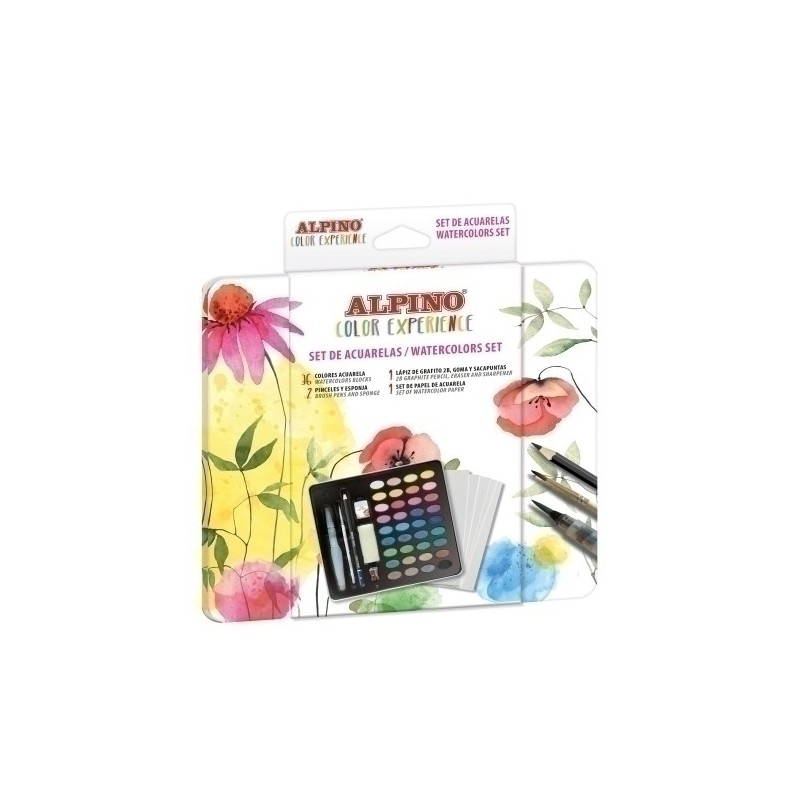 AQ001036-ACUARELAS ALPINO SET de 36 precio por 1 unidades