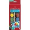 125018-ACUARELAS FABER-CASTELL ESTUCHE DE 12 precio por 1 unidades