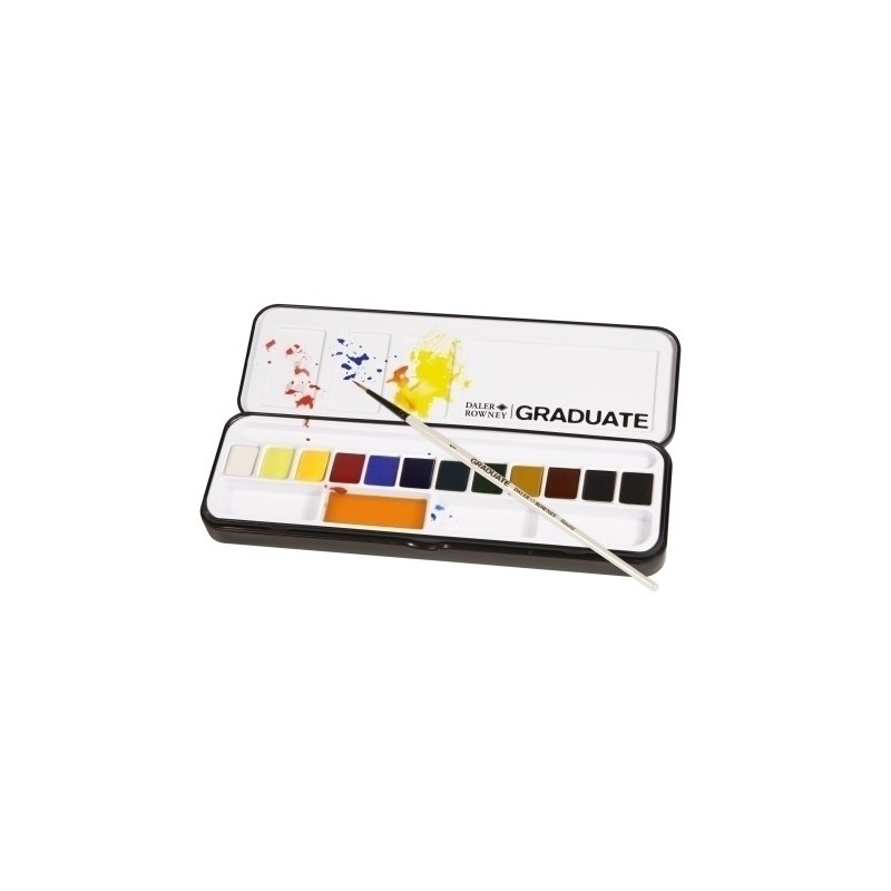 D135900012-ACUARELAS DALER ROWNEY GRADUATE E.12 precio por 1 unidades