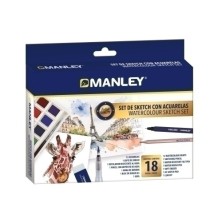 MAQ00100-ACUARELAS MANLEY...