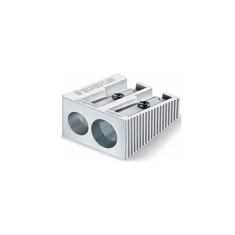 510 20-AFILALAPIZ METALICO STAEDTLER CUÑA 2 USO precio por 20 unidades