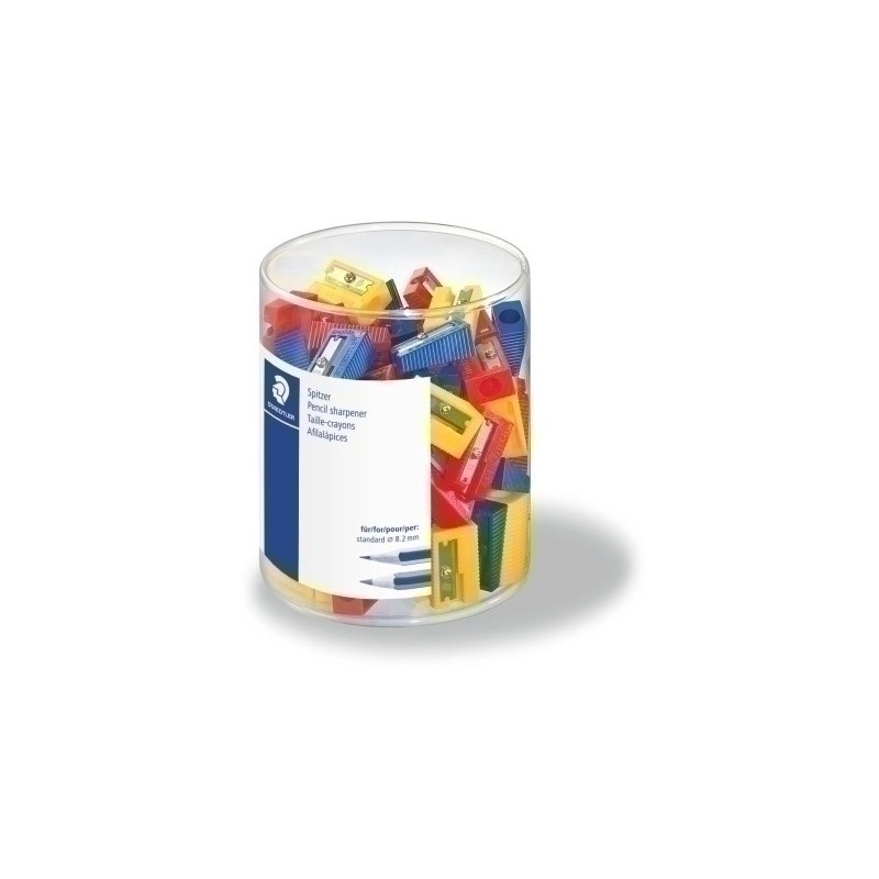 51050KP100-AFILALAPIZ PLASTICO STAEDTLER BOTE 100 precio por 1 unidades
