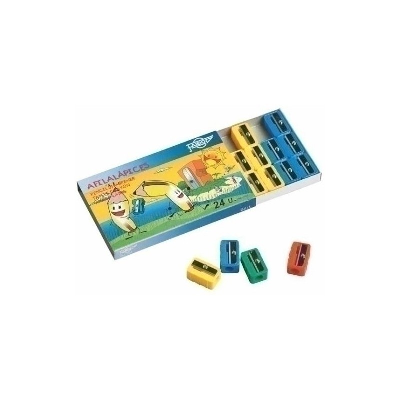 P02-AFILALAPIZ FAIBO PLASTICO CAJA 24 precio por 1 unidades