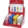583513-AFILABORRA FABER-CASTELL ANIMALES EXP.12 precio por 1 unidades