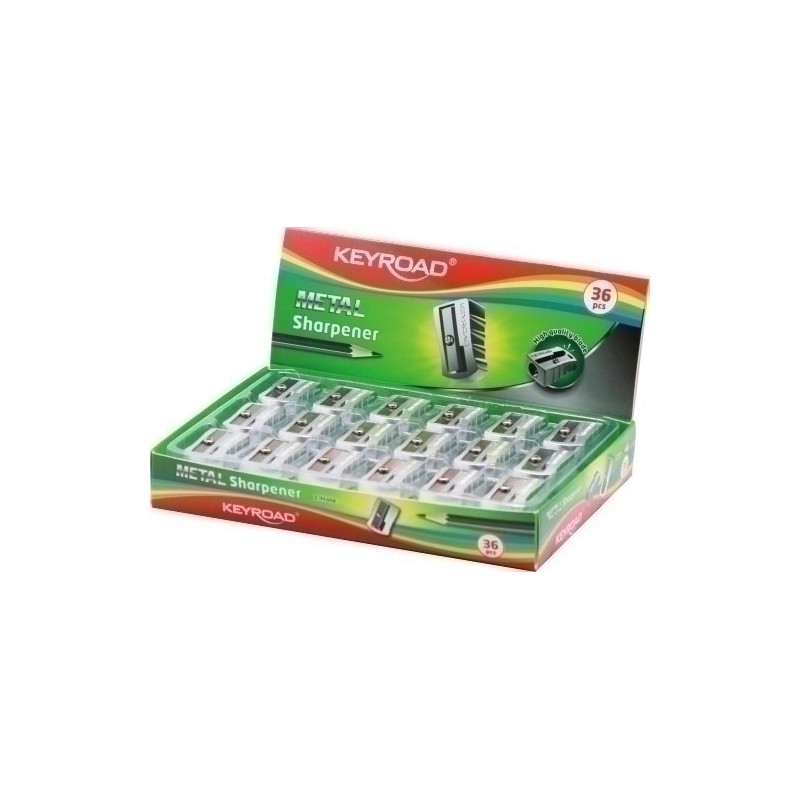 KR971682-AFILALAPIZ METALICO CUÑA KEYROAD precio por 36 unidades
