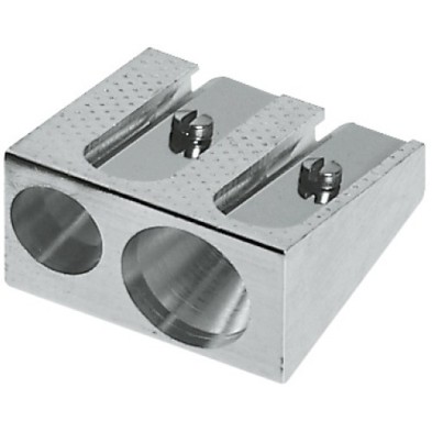 183400-AFILALAPIZ METALICO FABER CUÑA 2 USOS precio por 20 unidades