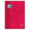 100430198-BLOCK OXF. EU.BOOK 1 A4 80h CD.5 ROJO precio por 5 unidades