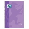 100430201-BLOCK OXF. EU.BOOK 1 A4 80h CD.5 LILA precio por 5 unidades
