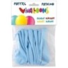 26330-GLOBO  PASTEL AZUL CLARO BOLSA DE 10 precio por 1 unidades