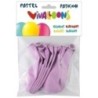 26331-GLOBO  PASTEL LILA CLARO BOLSA DE 10 precio por 1 unidades