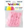 26332-GLOBO  PASTEL ROSA CLARO BOLSA DE 10 precio por 1 unidades
