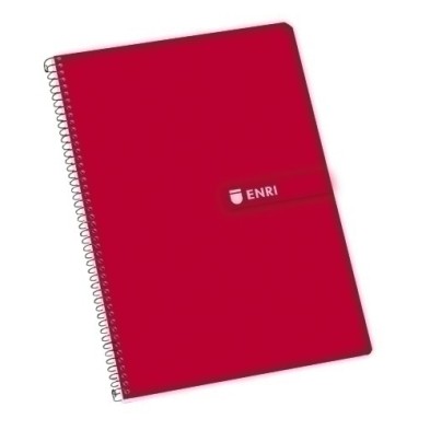 100430038-BLOCK ENRI Fº 100h CD.4 60g ROJO precio por 30 unidades