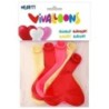26073-GLOBOS CORAZON BOLSA DE 5 precio por 1 unidades