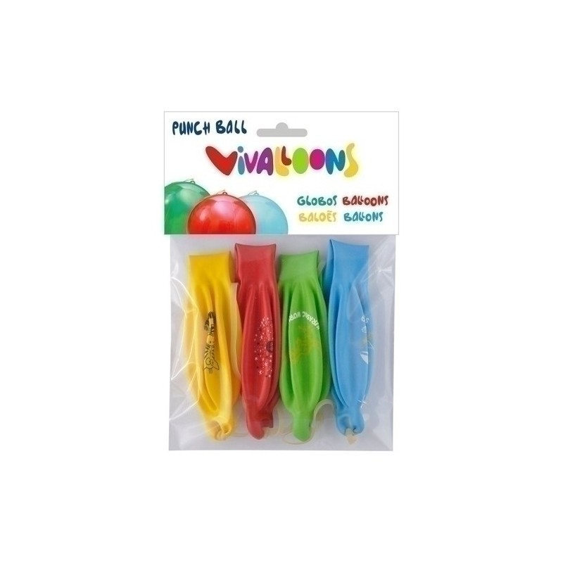 26188-GLOBOS PUNCH BALL MINI precio por 1 unidades