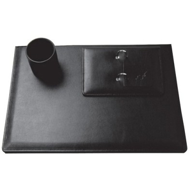 025104-ESCRIBANIA NADAL TOP LINE piel 3 pz.NEG. precio por 1 unidades