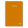 16066-BLOCK PACSA XTRA Fº 80h CD.4 NARANJ precio por 5 unidades