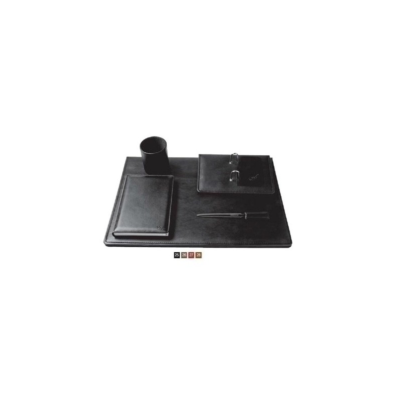 026108-ESCRIBANIA NADAL TOP LINE piel 5 pz.MAR. precio por 1 unidades