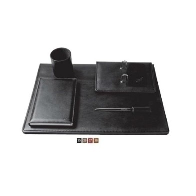 026108-ESCRIBANIA NADAL TOP LINE piel 5 pz.MAR. precio por 1 unidades