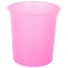 PTRFUC-PAPELERA PLASTICO CERRADA TRASL.FUCSIA precio por 1 unidades