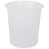 PTRCR-PAPELERA PLASTICO CERRADA TRASL.CRISTAL precio por 1 unidades