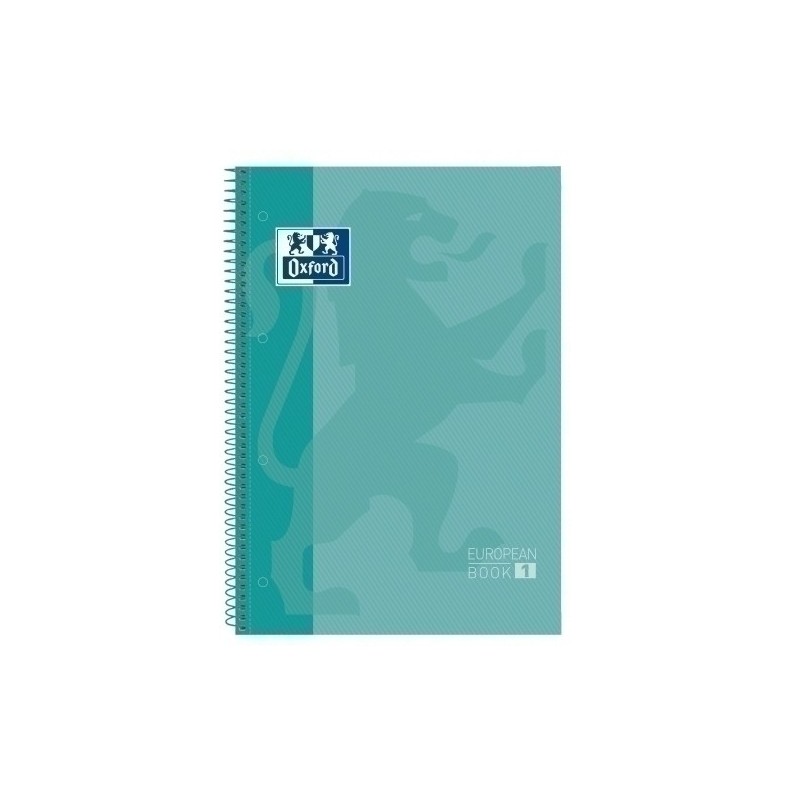 400040983-BLOCK OXF. EU.BOOK 1 A4 80h CD.5 VERDE M precio por 5 unidades