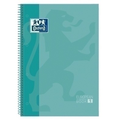 400040983-BLOCK OXF. EU.BOOK 1 A4 80h CD.5 VERDE M precio por 5 unidades