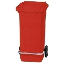 P06038-CONTENEDOR PROFESIONAL 120 L. ROJO precio por 1 unidades