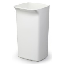 1800798010-CUBO BASURA PLASTICO DURABIN 40L. BLAN. precio por 1 unidades