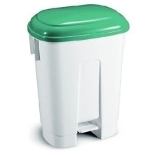 P06031-CUBO BASURA PLASTICO CON PEDAL 60 LITROS precio por 1 unidades