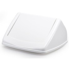 1801574011-TAPA PARA CUBO DURABIN FLIP BLANCO precio por 1 unidades