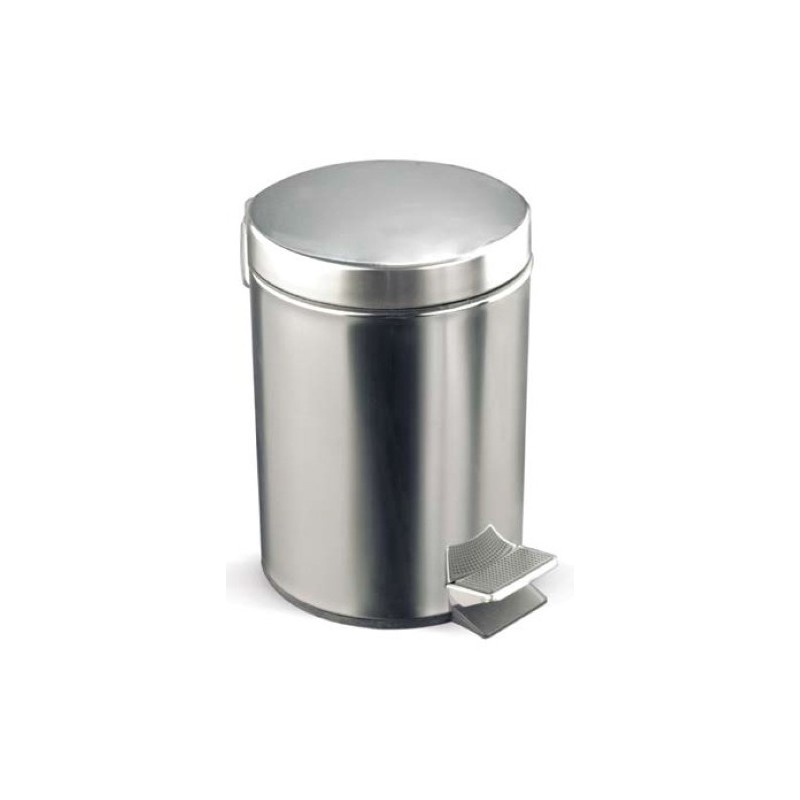 COV-BIN20-PAPELERA ACERO INOX ROCADA PEDAL 20 LITR precio por 1 unidades