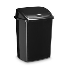 2919470011-PAPELERA PLASTICO CEP BASC. 50L NEGRO precio por 1 unidades