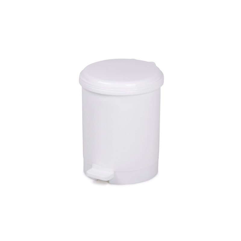 2919780021-PAPELERA PL. CEP C/TAPA PEDAL 20L BLANCA precio por 1 unidades