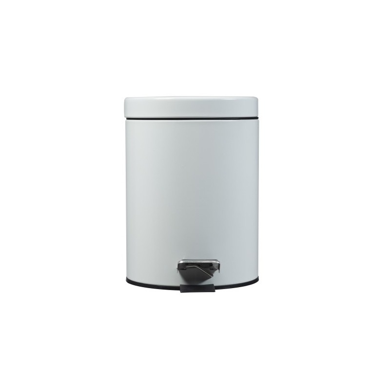 2905350021-PAPELERA PL. CEP C/TAPA PEDAL 5L GRIS precio por 1 unidades