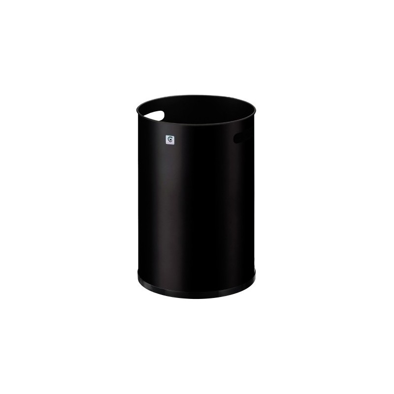 P-10 NEGRO-PAPELERA CILINDRO METALICA P-10 NG precio por 1 unidades