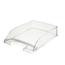 52262002-BANDEJA SOBREMESA LEITZ PLUS TRANSPARENT precio por 10 unidades