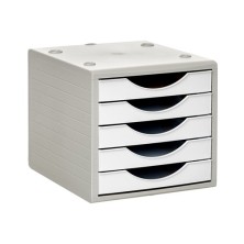 4005 BL PS-MODULO 5 CAJONES GRIS/BLANCO precio por 1 unidades