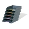 770557-BANDEJA SOBREMESA DURABLE VARICOLOR P/5 precio por 1 unidades
