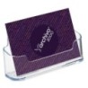 61417 CS TP-PORTATARJETAS SOBREM. CRISTAL 1 COMPART. precio por 1 unidades