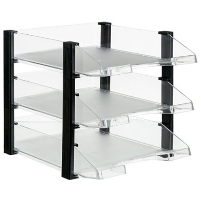 704 CS TP-CONJUNTO 3 BANDEJAS C/ELEVADOR TRANS. precio por 1 unidades