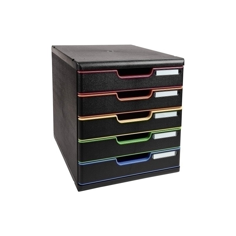301914D-MODULO EXACOMPTA A4 CLASSIC 5 CAJONES precio por 1 unidades