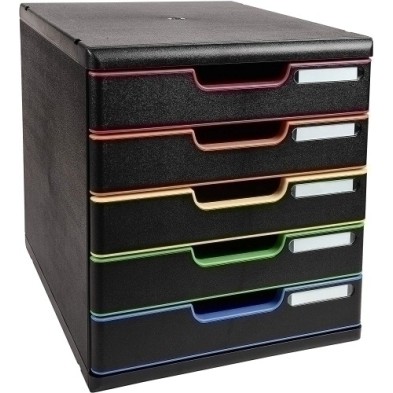301914D-MODULO EXACOMPTA A4 CLASSIC 5 CAJONES precio por 1 unidades