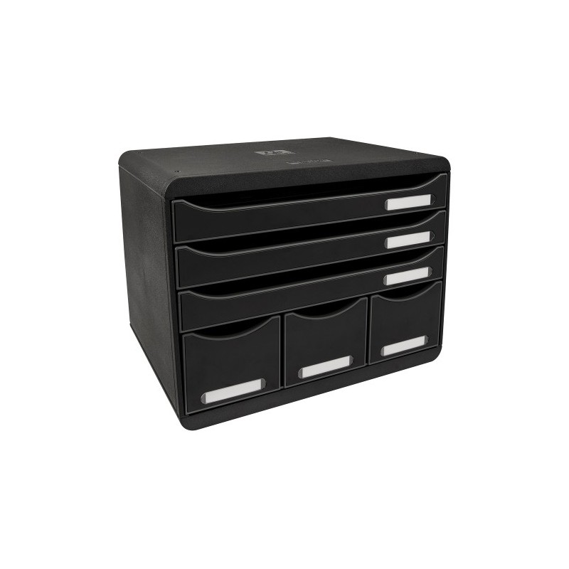 306714D-MODULO EXACOMPTA STORE-BOX MAXI 6 NEGRO precio por 1 unidades