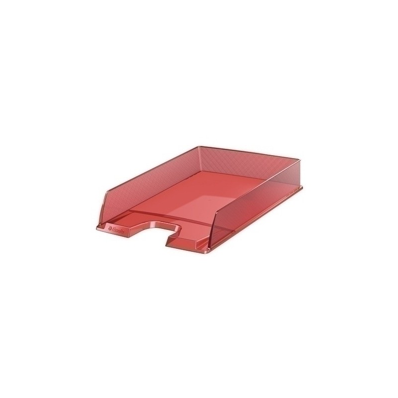 623601-BANDEJA SOBREMESA EUROPOST TR. ROJO precio por 10 unidades