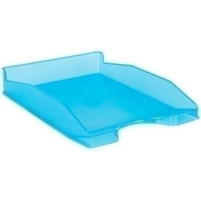 BSTRAZ-BANDEJA SOBREMESA TRASLUCIDA AZUL precio por 1 unidades