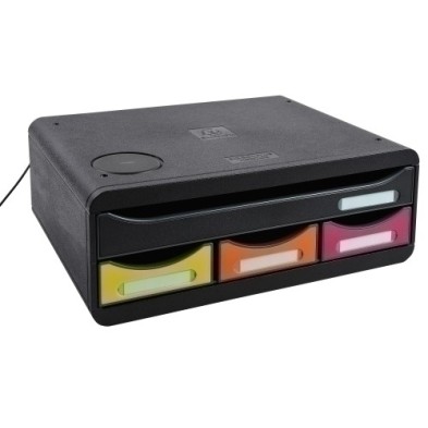 319798QID-MODULO EXACOMPTA TOOLBOX MINI QI 4 CAJ. precio por 1 unidades